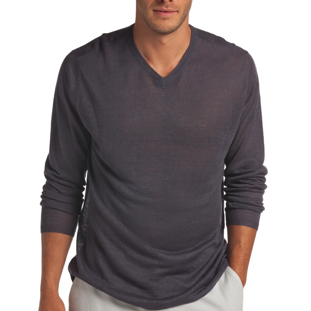 New$165 Island Company Long  Knit Linen mens